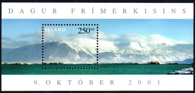 Island Afa: 980 - Frimerkets dag 2001 **