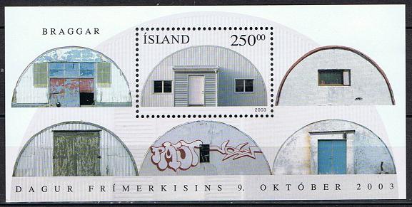 Island Afa: 1031 - Frimerkets dag 2003 **