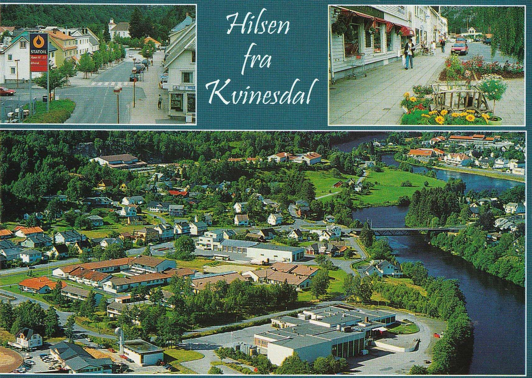 Hilsen fra Kvinesdal .  Aune 172560
