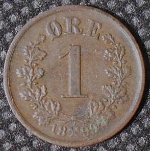 1 øre 1899