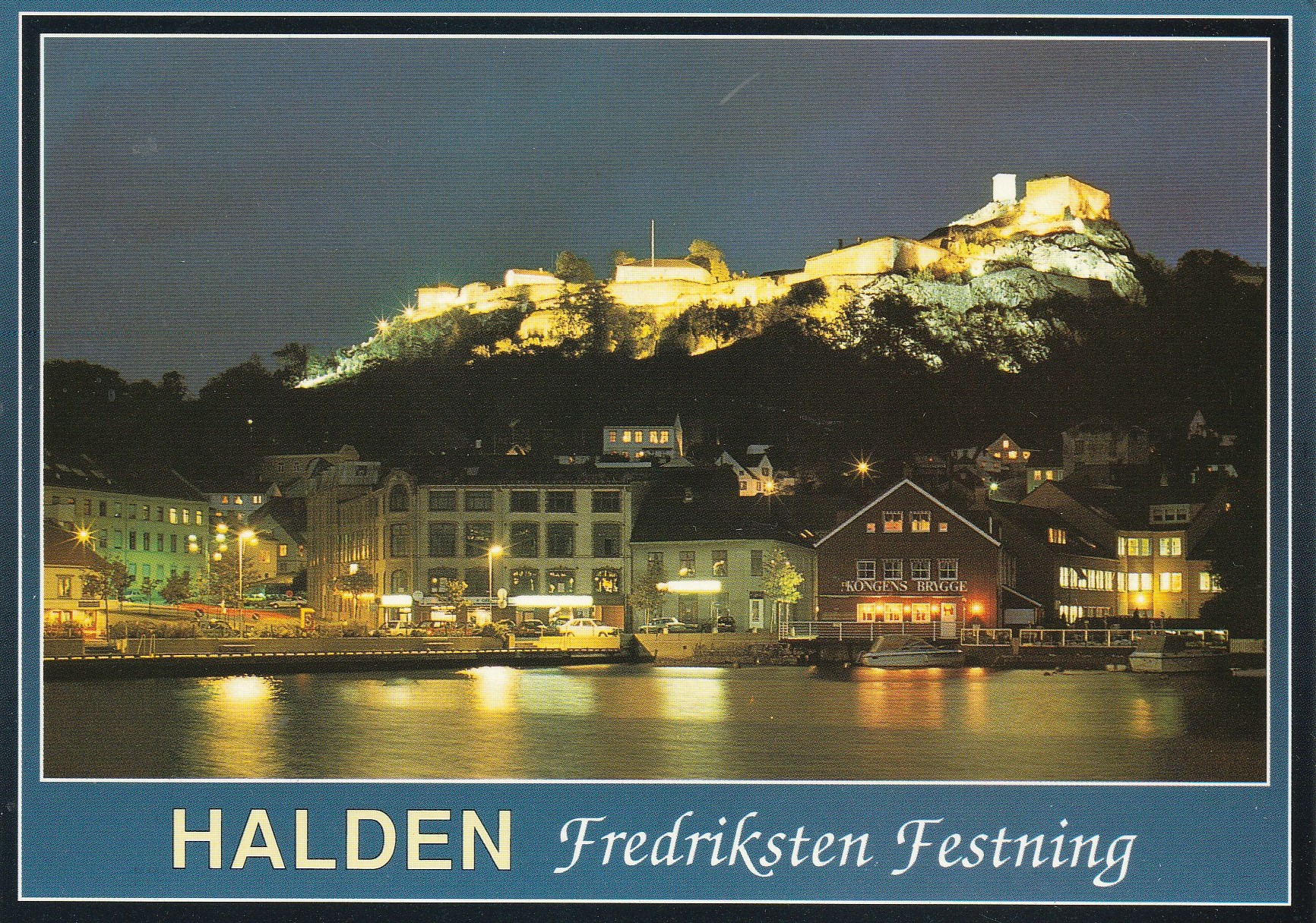 Halden.  Fredriksten Festning .  Aune F-14580-2