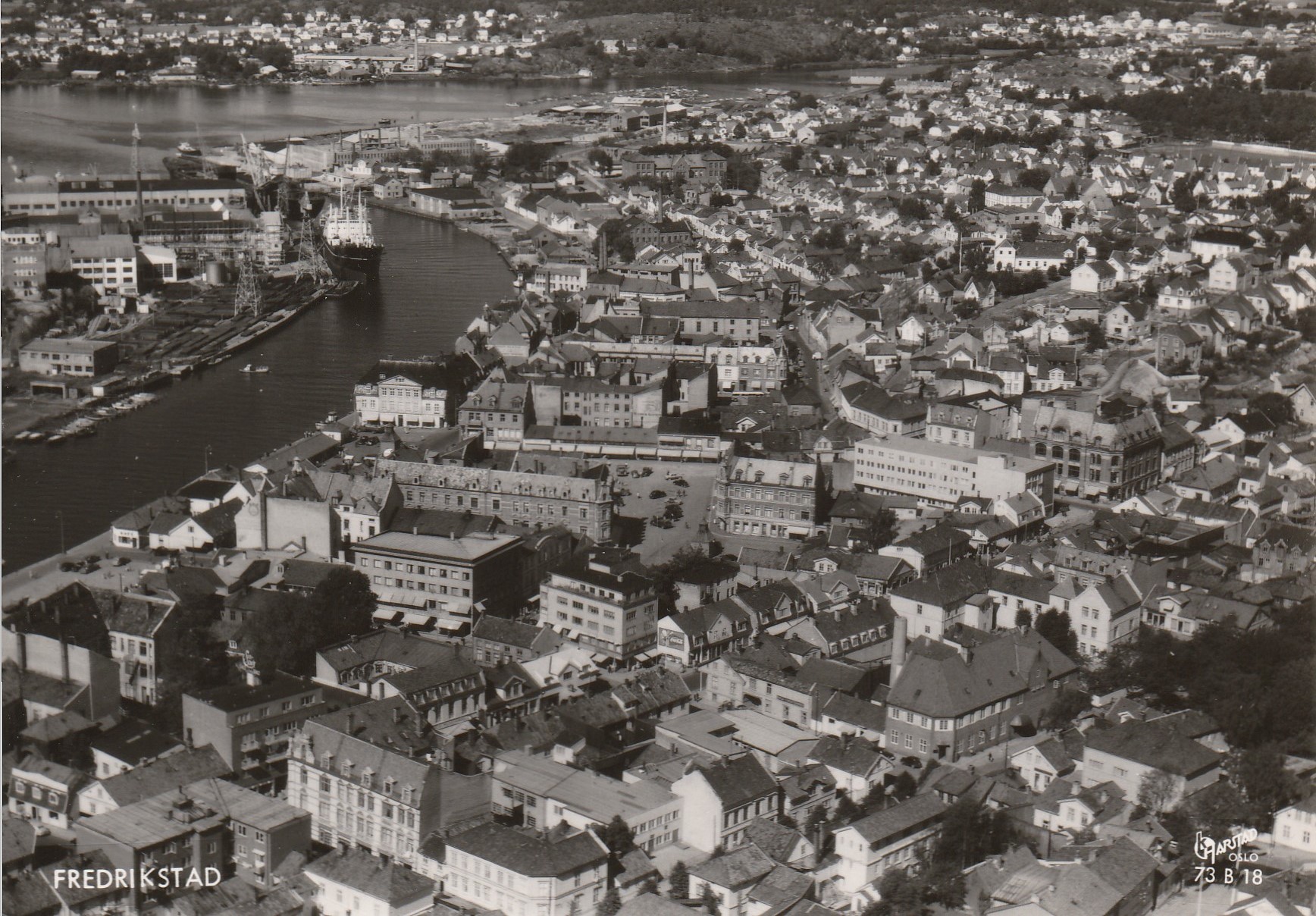 Fredrikstad .  Harstad 73 B 18