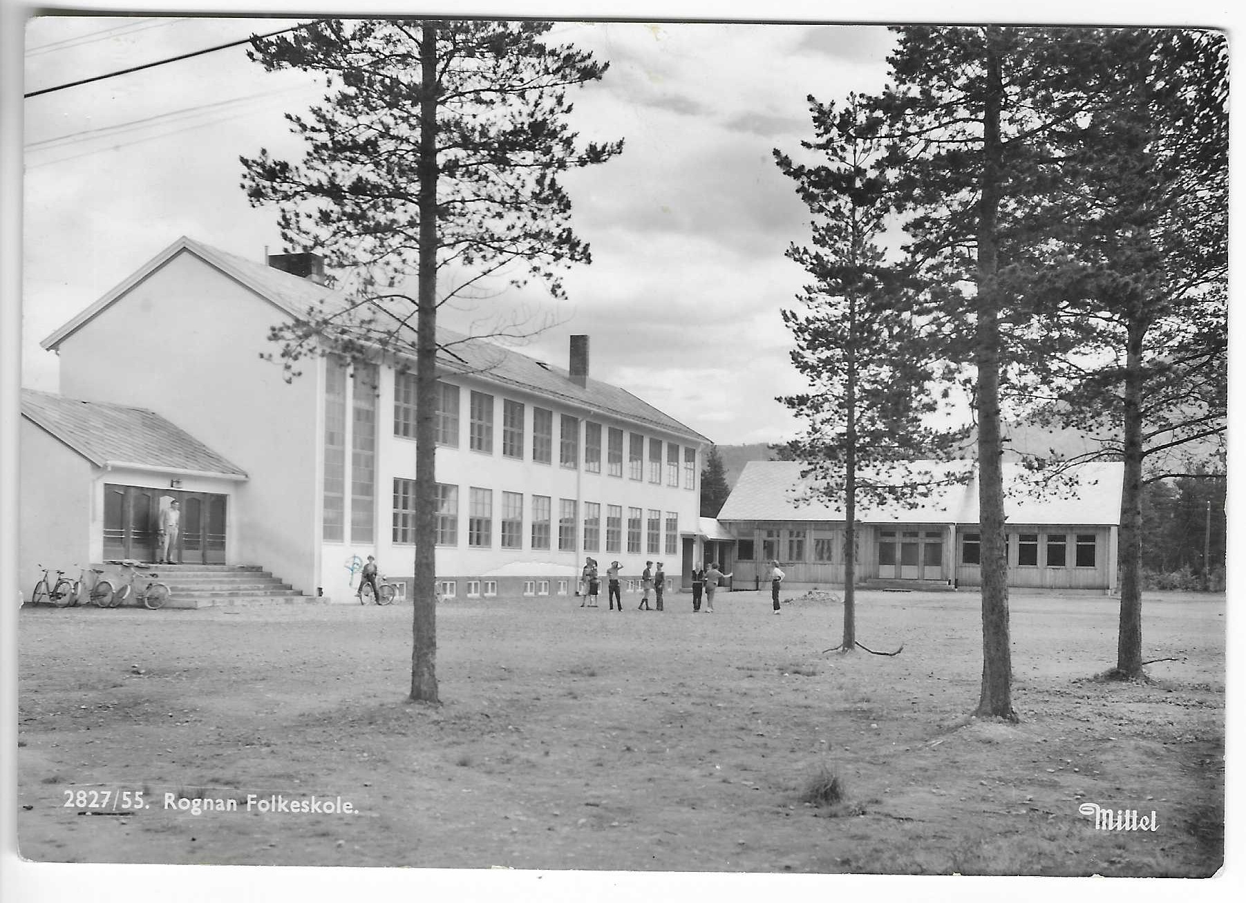 Saltdal.Rognan Folkeskole. 50t. Mittet 2827/55