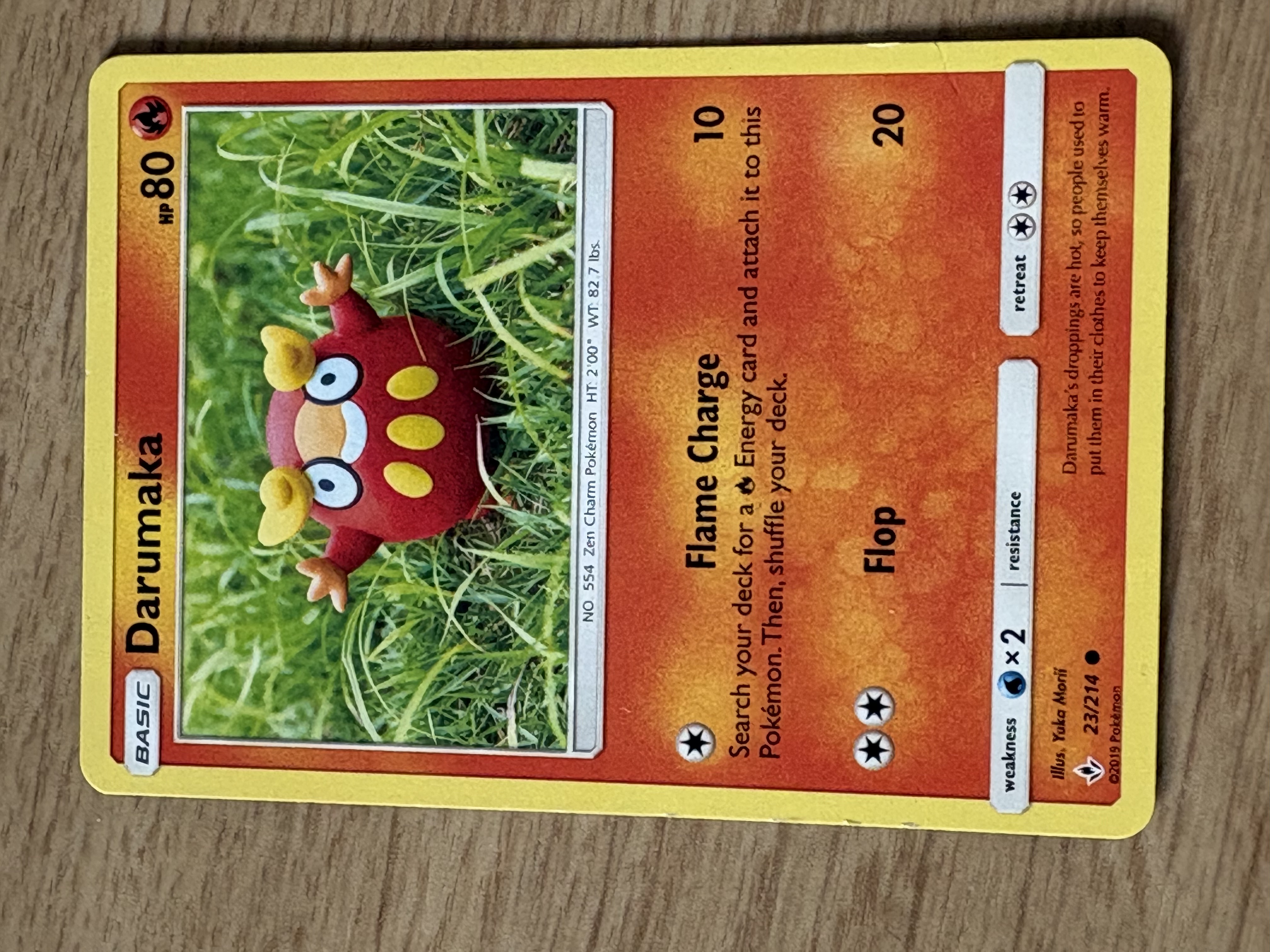 2019 - Darumaka - HP 80 - 23/214 - V