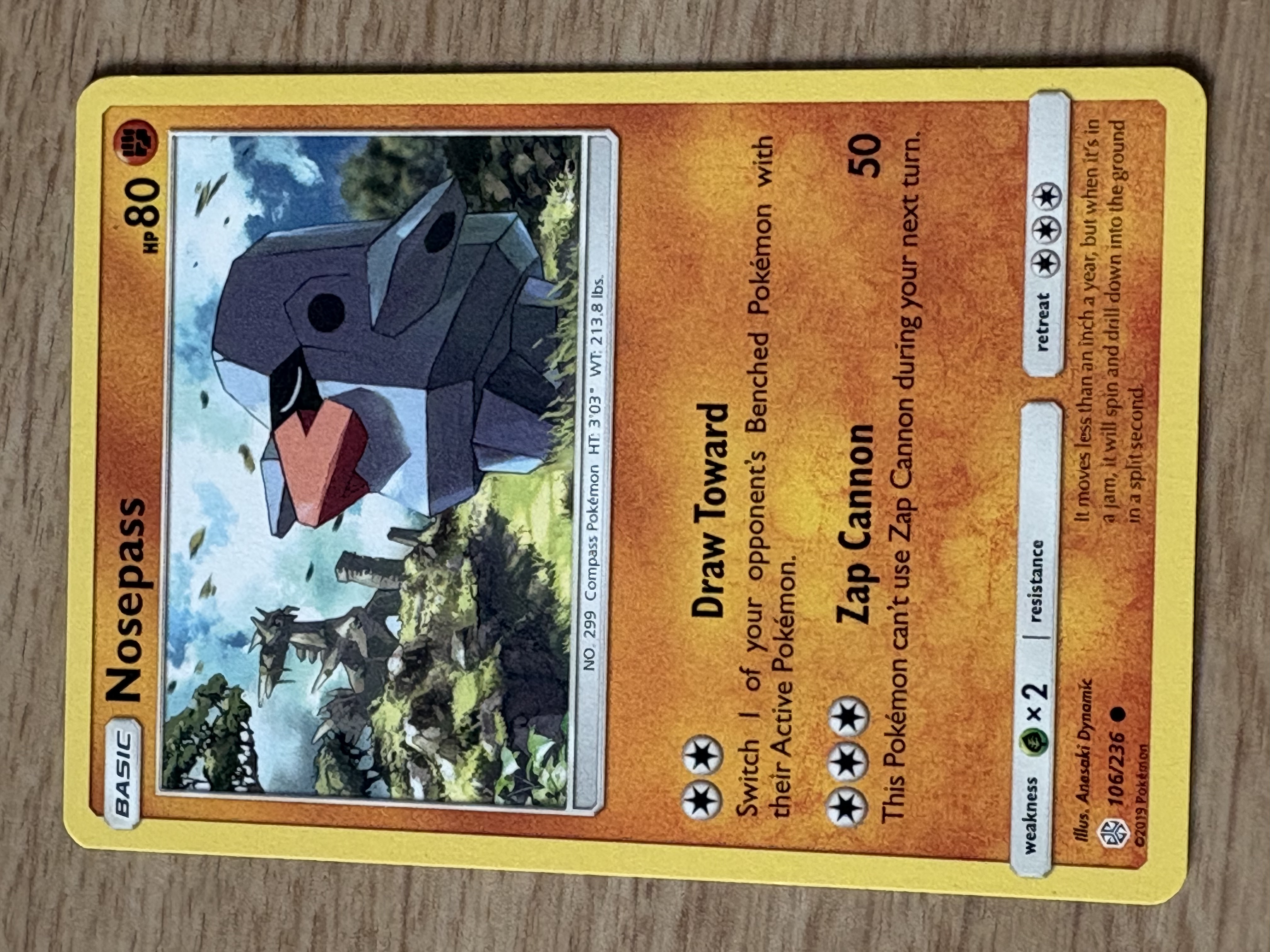 2019 - Nosepass - HP 80 - 106/236 - V