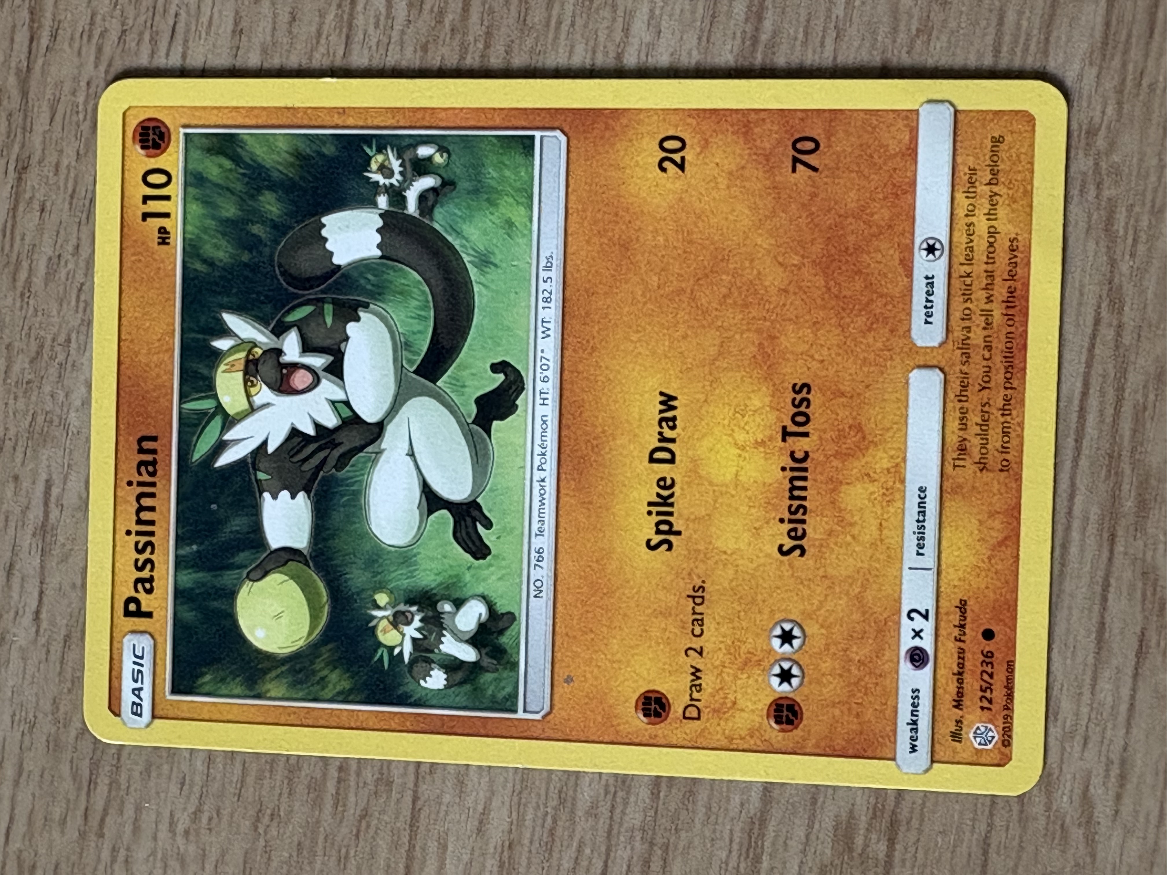 2019 - Passimian - HP 110 - 125/236 - V