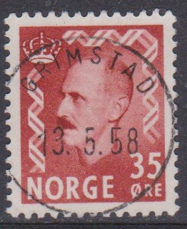 Nk 432 II.  Grimstad 13.5.58 (275.-).