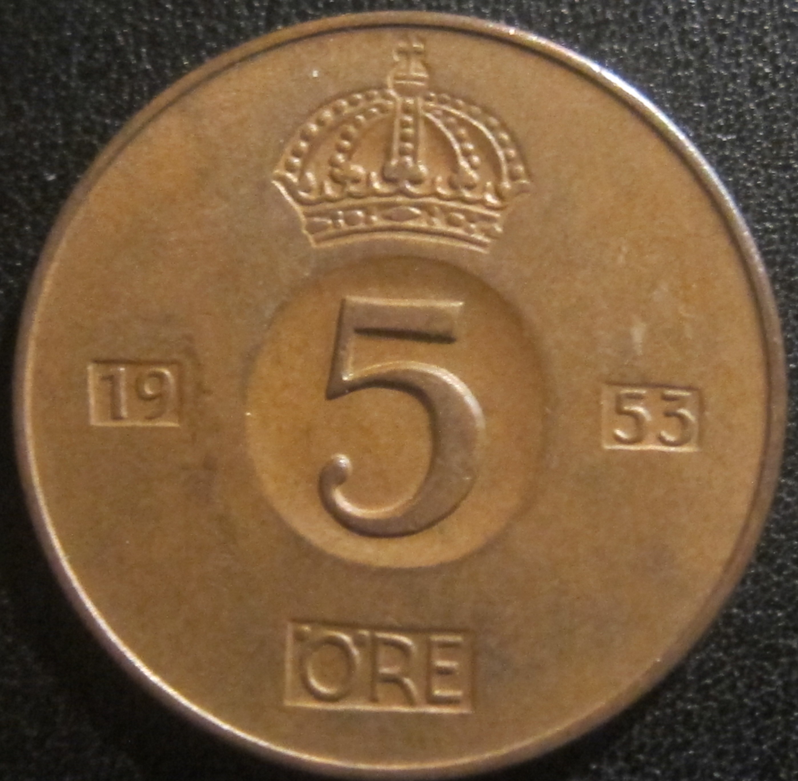 Sverige 5 øre 1953