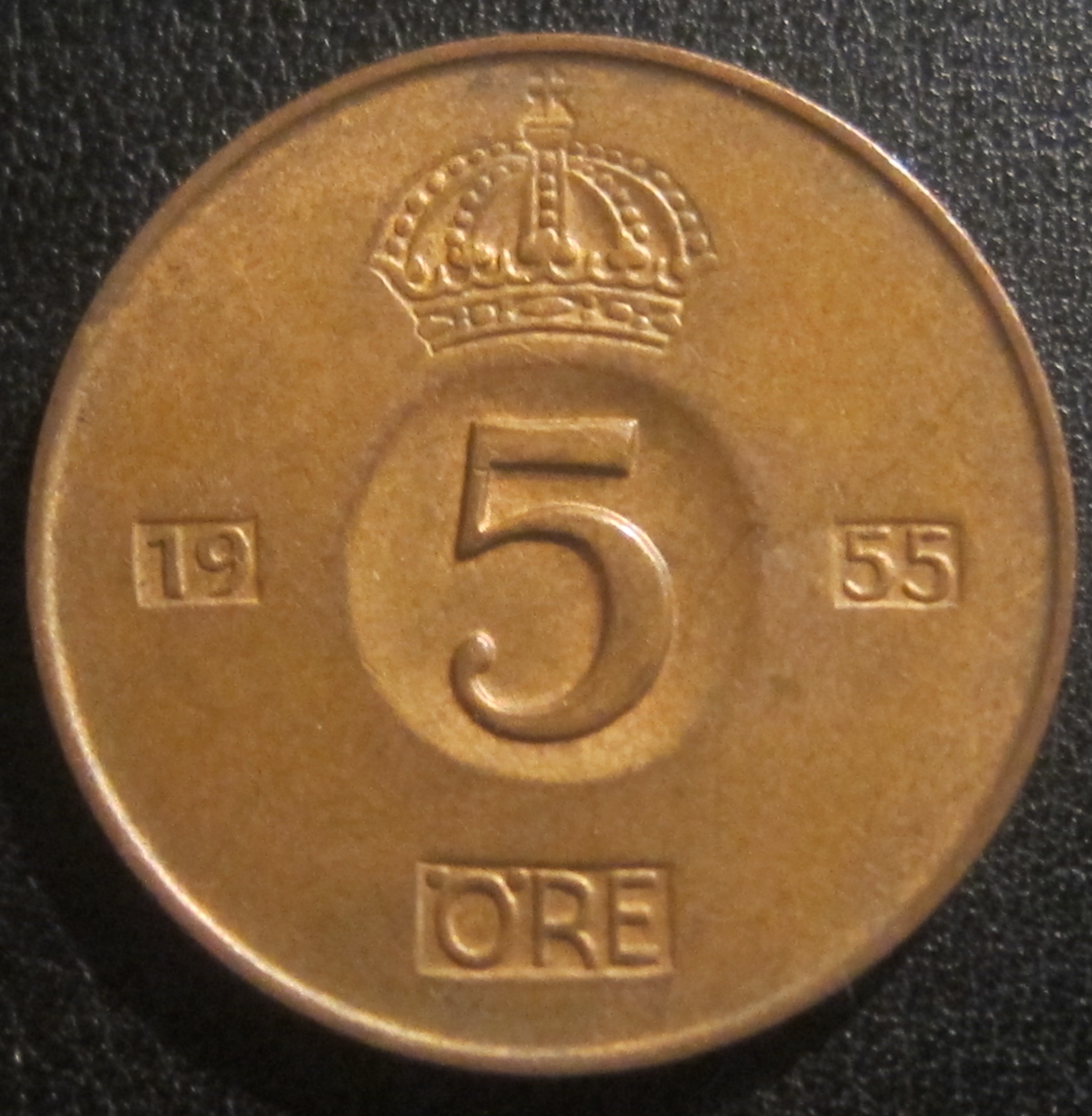 Sverige 5 øre 1955