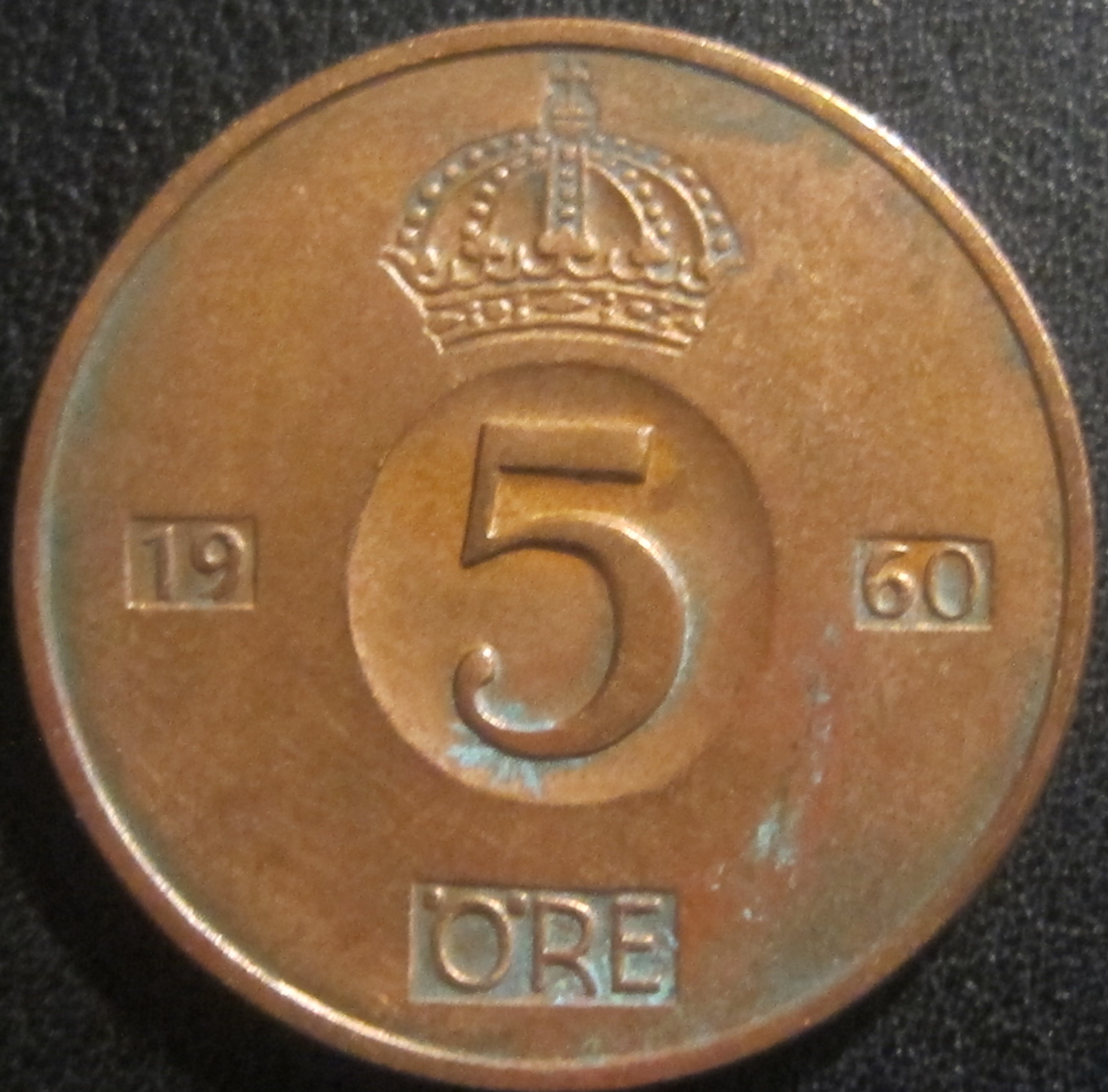 Sverige 5 øre 1960