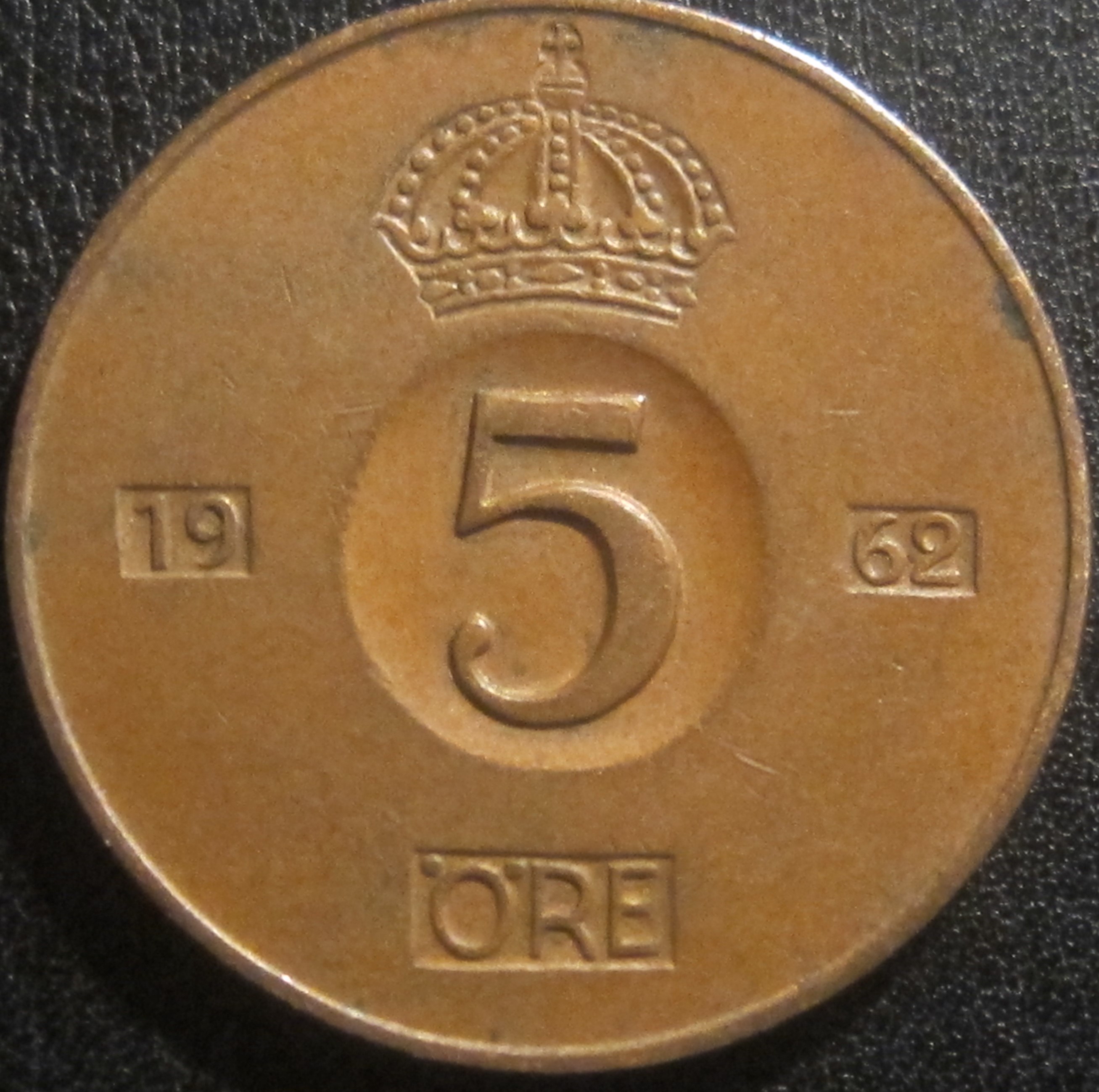 Sverige 5 øre 1962