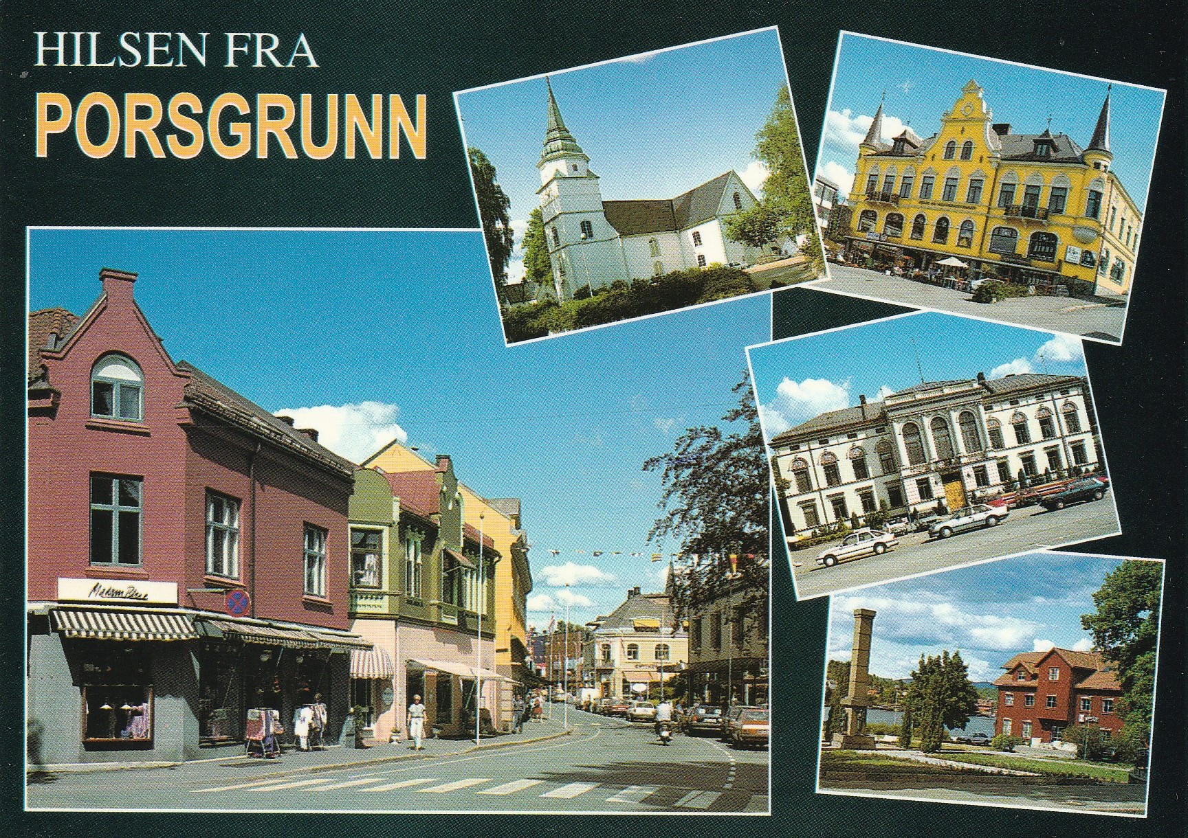 Hilsen fra Porsgrunn.  Aune M-15053-3