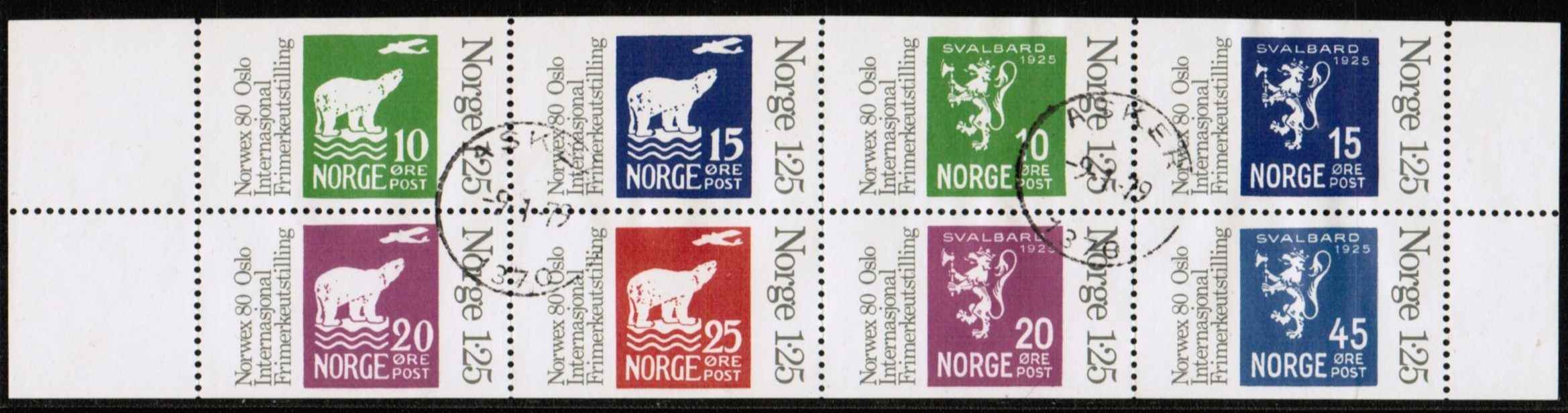 Norwex hefte, NK823-30, stpl. Asker 9-1-79