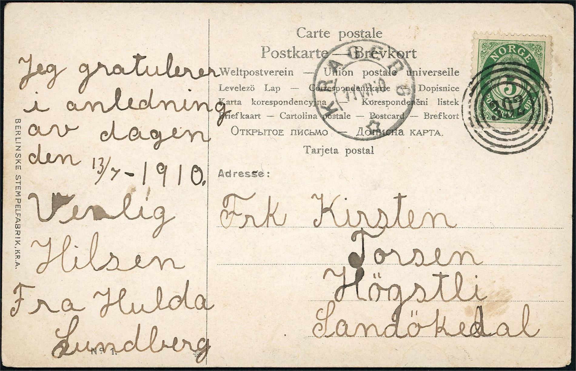 4-ring 392.1 = Levang (Skaatø,TE,9) + Kragerø 11-VII-10 på kort.