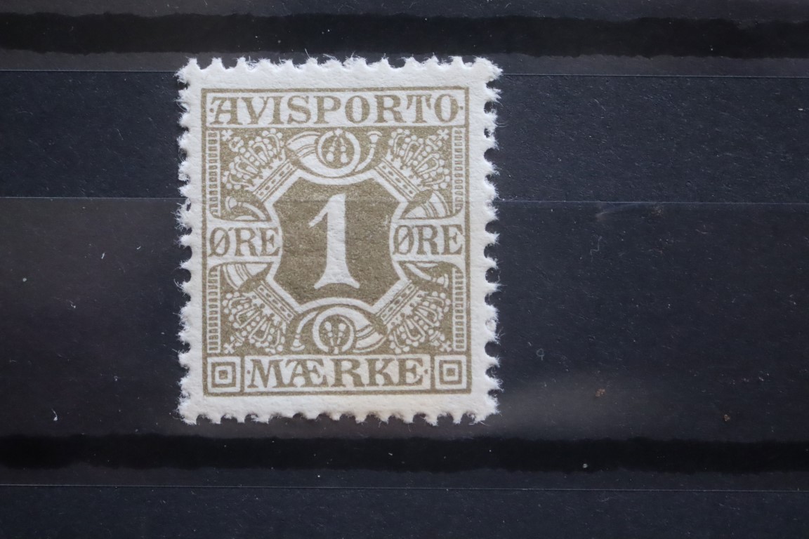 Nr. 1 - AFA 480 NOK - postfrisk