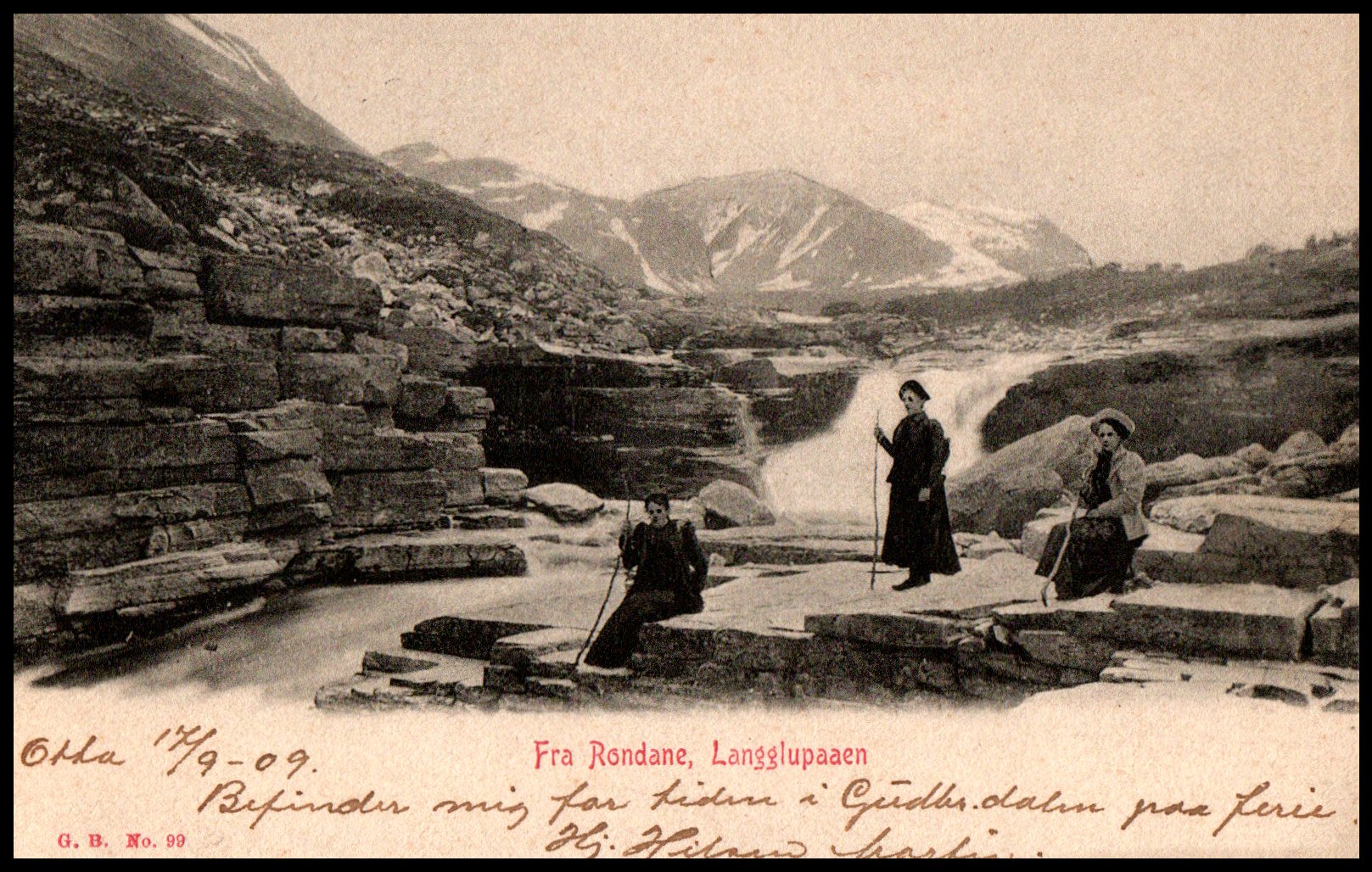 Fra Rondane, Langglupaaen. (G.B. 99)