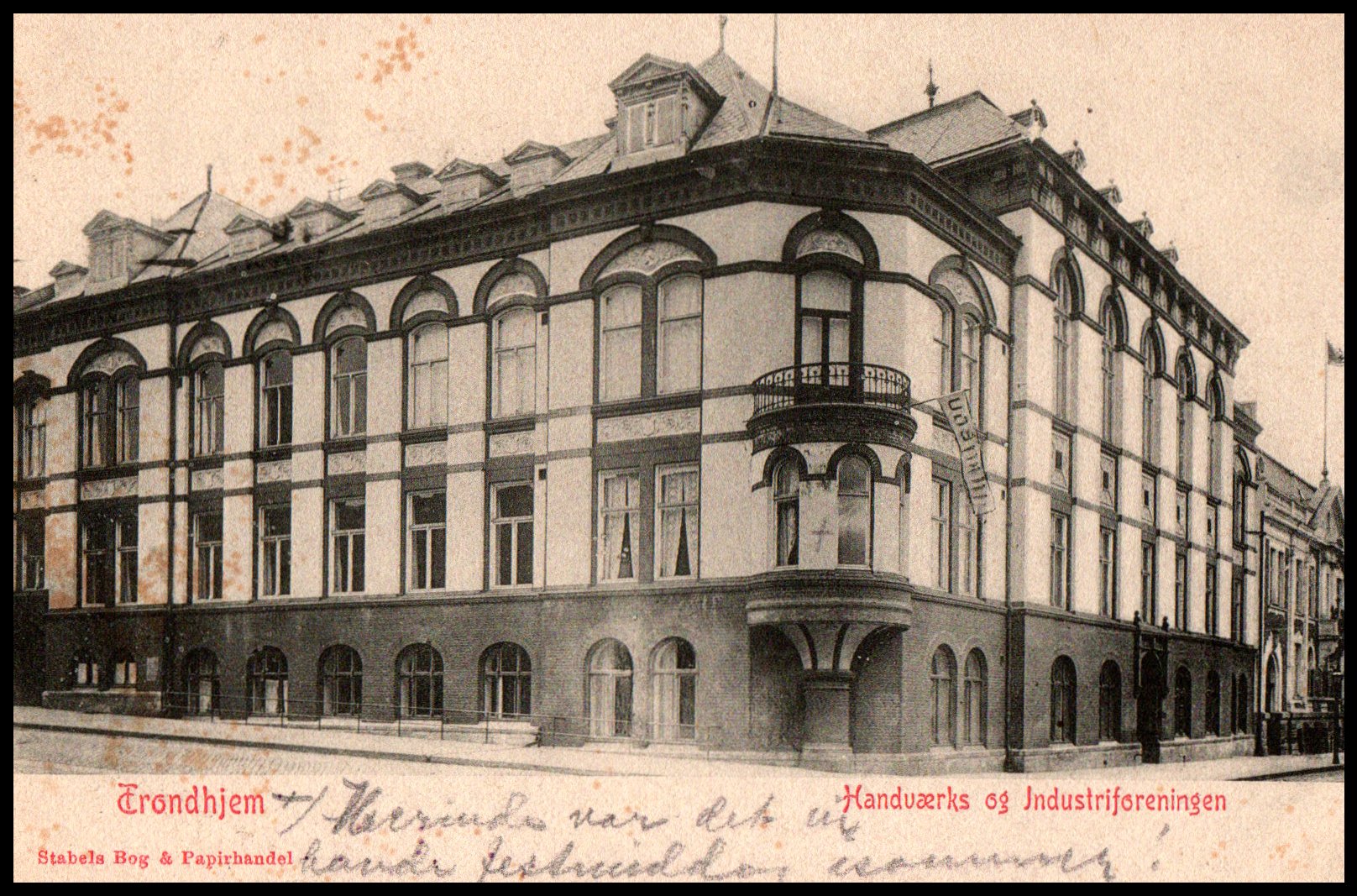Trondhjem, Handværks og Industriforeningen. (Stabel , uten nr)