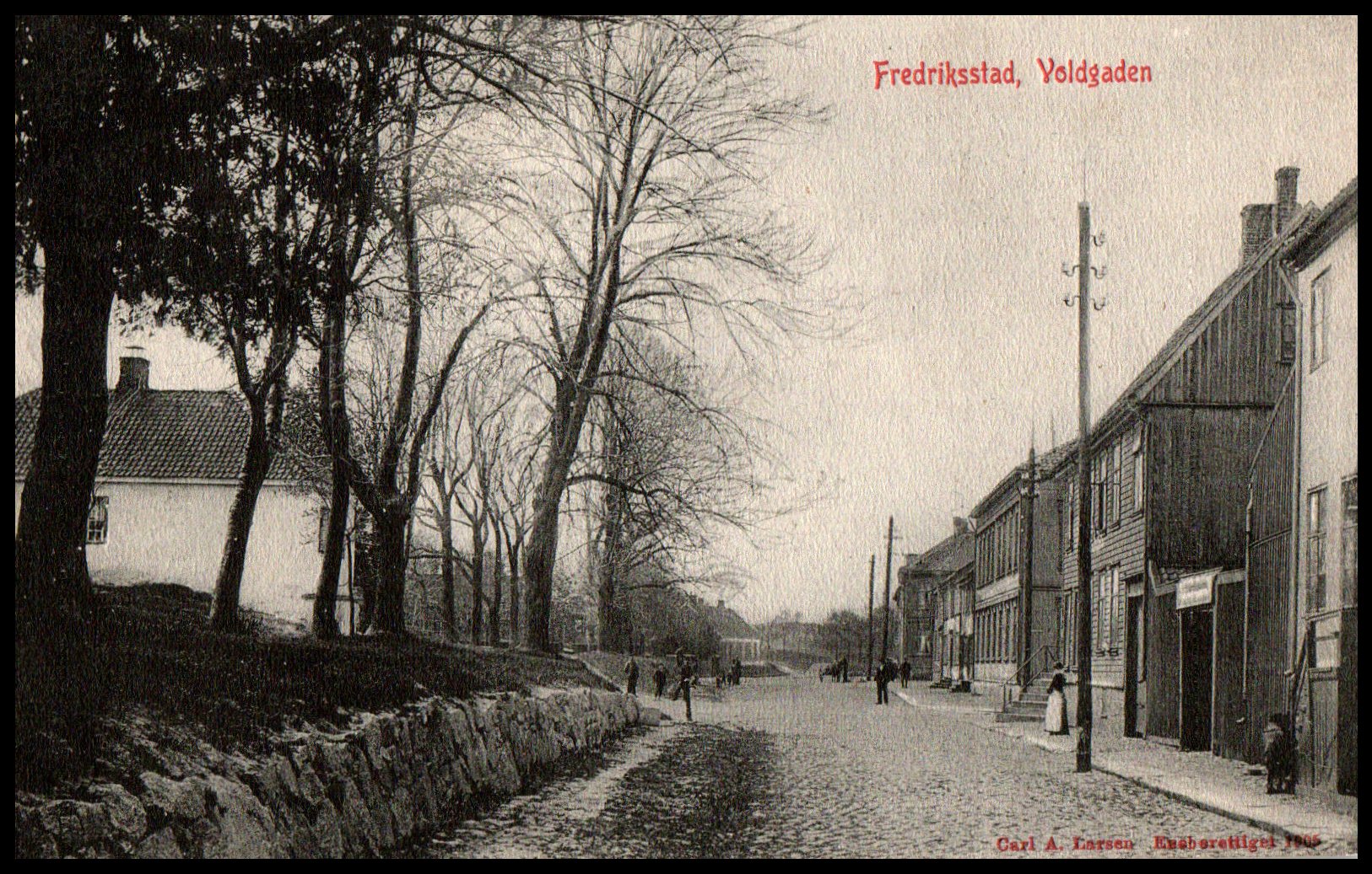 Fredrikstad, Voldgaden. (Larsen)