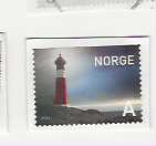 NORSKE FYR  KLIPP U/STEMPEL