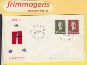 Johan Sverdrup,  Norge FDC NK 579-80 (49013)