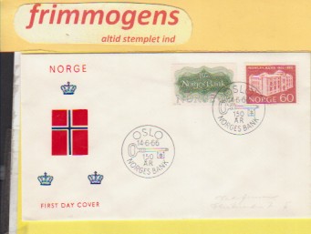 Norges  Bank, Norge FDC NK 577-78 (49014)