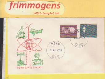 Fjernmeldingsuniun,  Norge FDC NK 560-61 (49018)