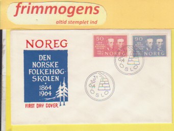 Folkehøgskolen,  Norge FDC NK 558-59 (49019)