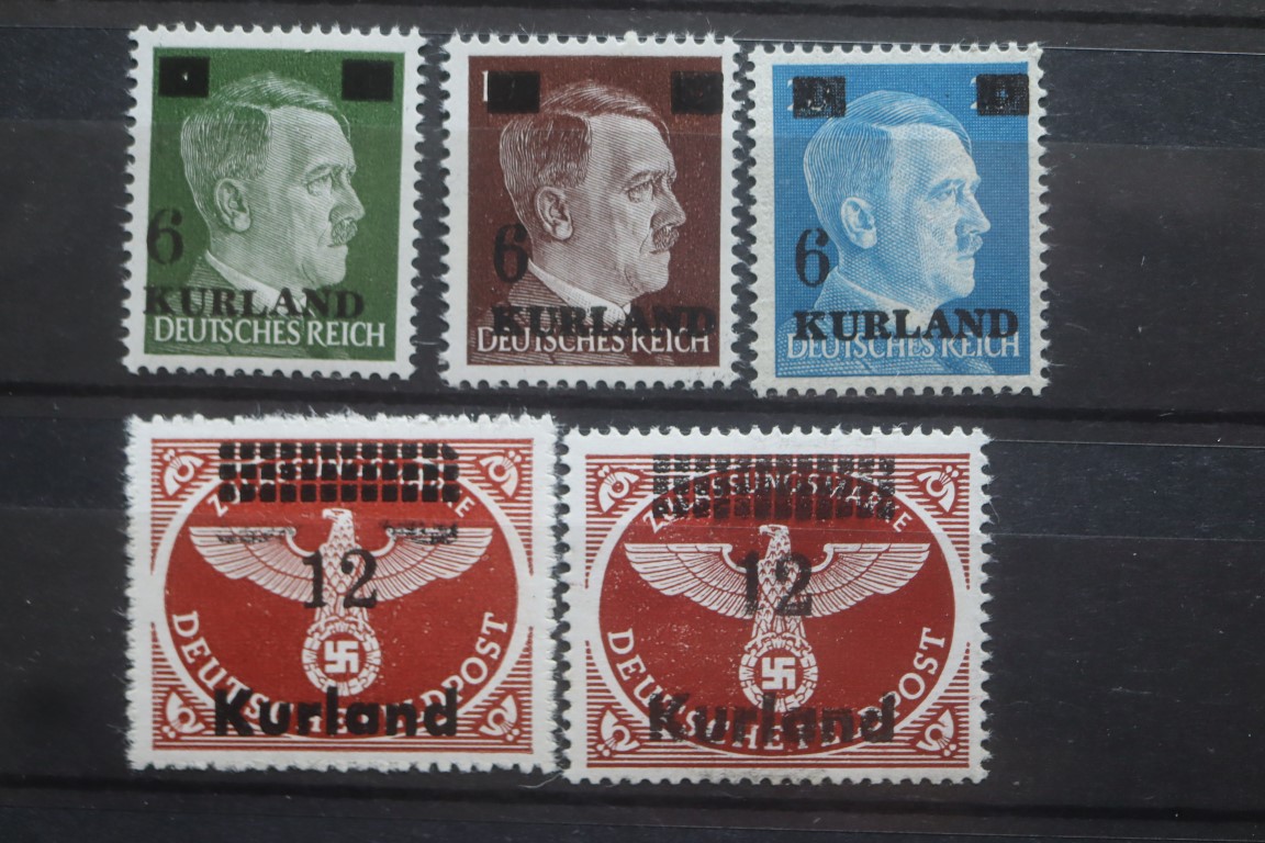 Kurland - Nr. 1-5 - AFA 3.240 - postfrisk