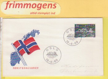 Træna,  Norge FDC NK 630 (49022)