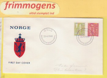 Bruksmerker,  Norge FDC NK 604-05 (49024)
