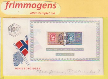 Posthorn-motivet,  Norge FDC NK BL 1 (49025)