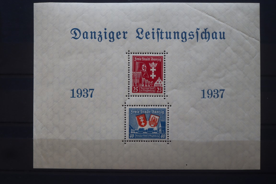 God postfrisk Blok - DANZIG