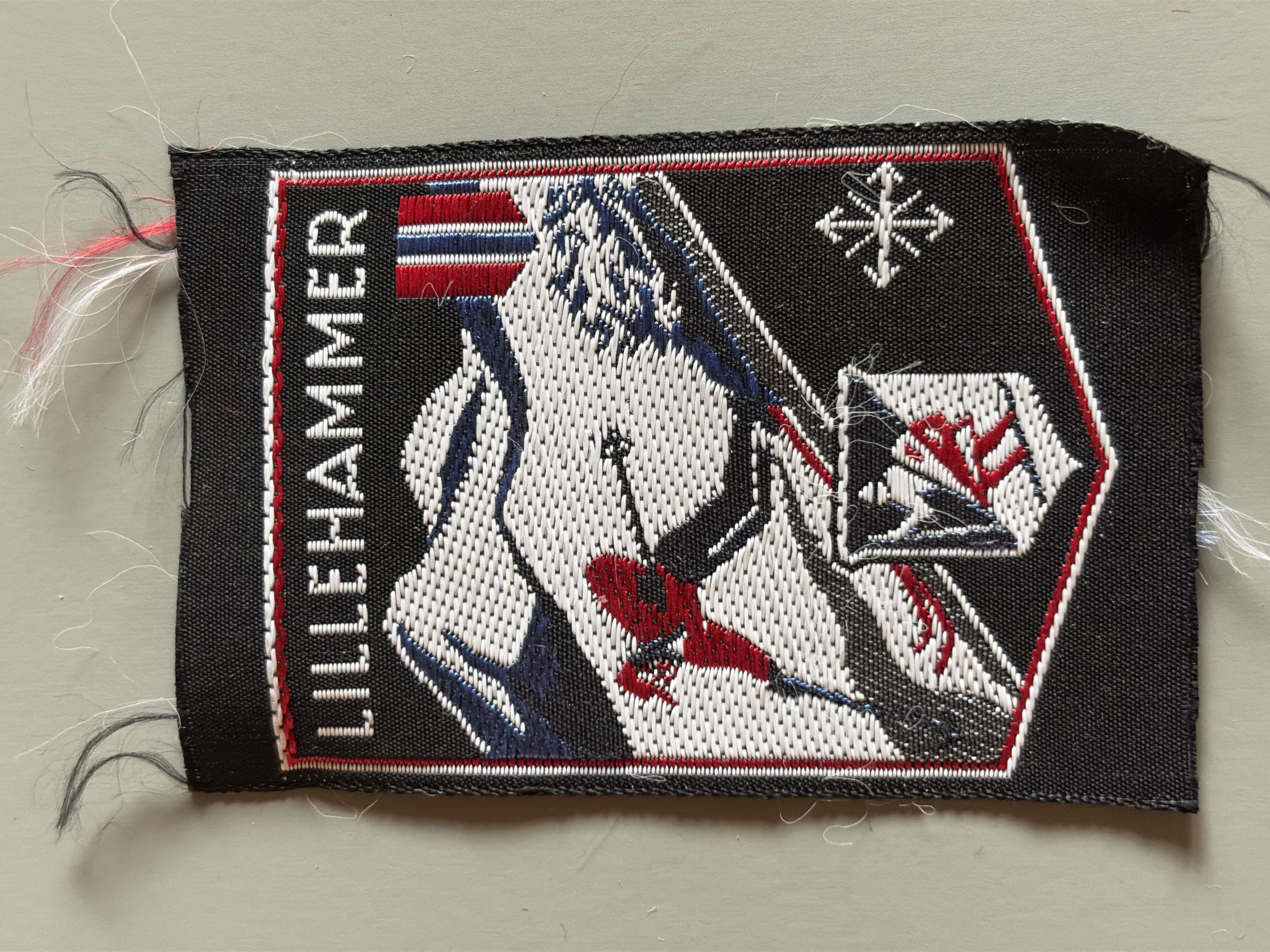 Tøymerke Lillehammer med byvåpen