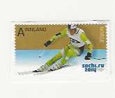 OL SOCHI KLIPP U/STEMPEL