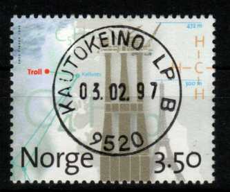 HK 1260 pent stemplet Kautokeino LP B