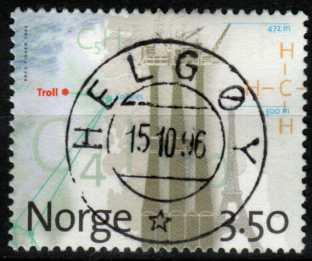 HK 1260 pent stemplet Helgøy