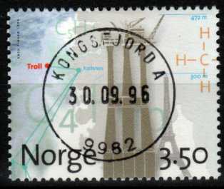 HK 1260 pent stemplet Kongsfjord A