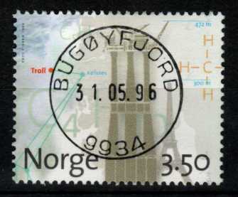 HK 1260 pent stemplet Bugøyfjord