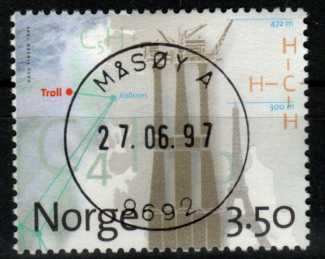 HK 1260 pent stemplet Måsøy A