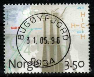 HK 1260 pent stemplet Bugøyfjord