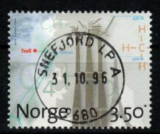 HK 1260 pent stemplet Snefjord LP A