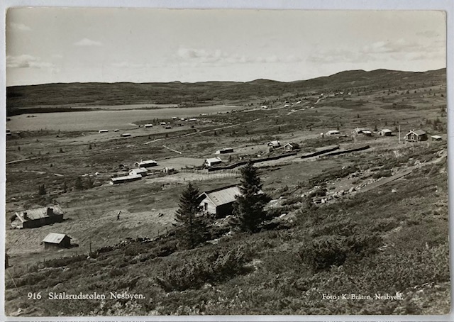 SKÅLSRUDSTØLEN Nesbyen - K. Bråten br.1964