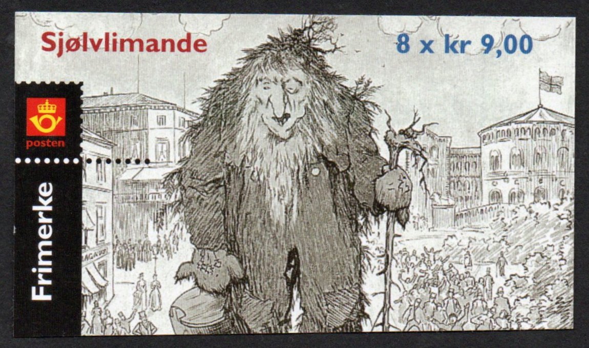 NK 1468 1/2 hefte postfrisk