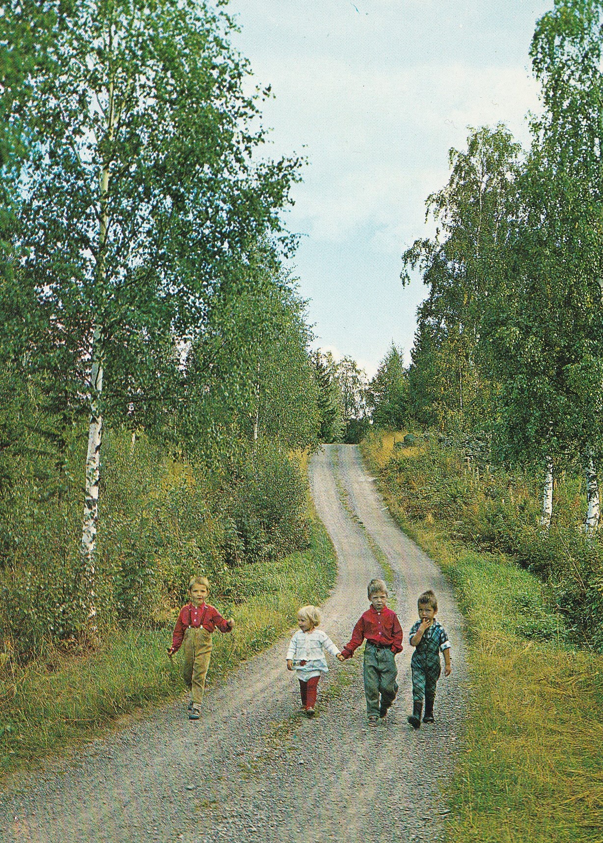 Ringsaker . "Præstvægen " - ved Alf Prøysens barndomshjem. (1914-1970) Nomrann F-1-112