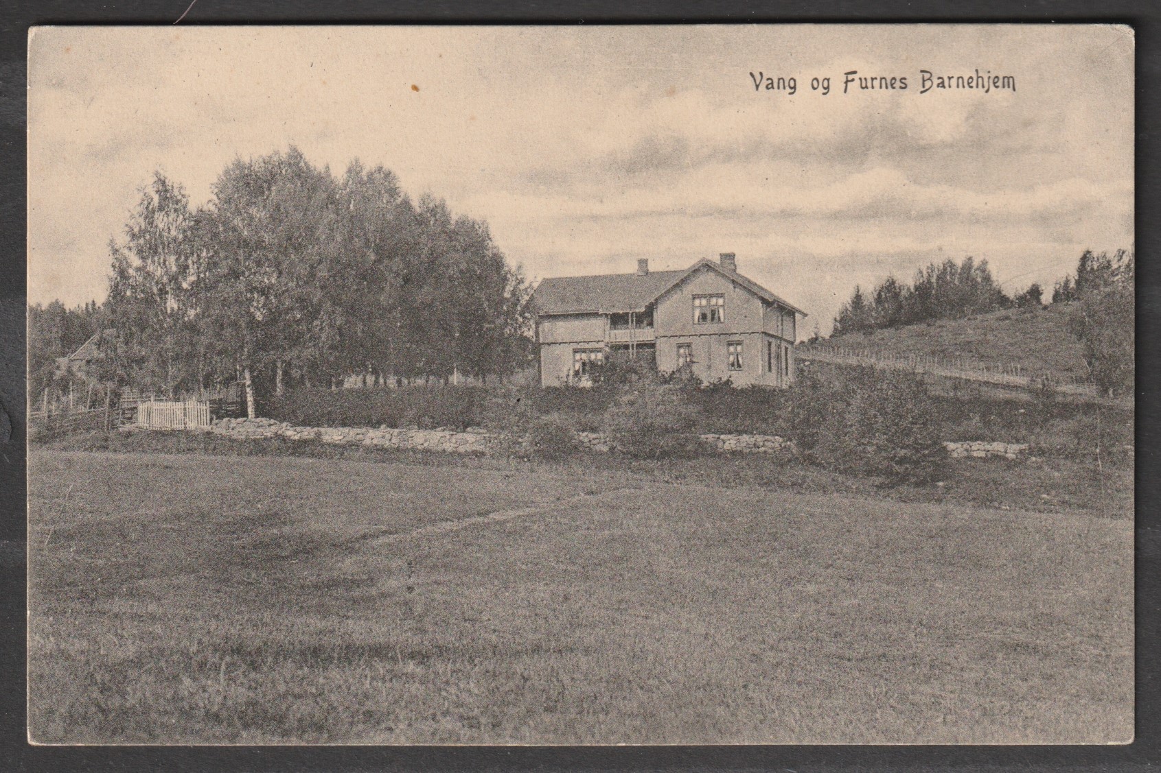 Vang og Furnes Barnehjem. NL&R