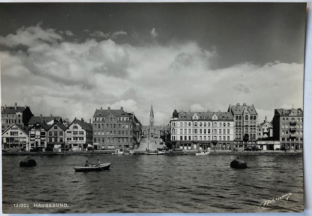 Haugesund tidlig Normann kort 13/322