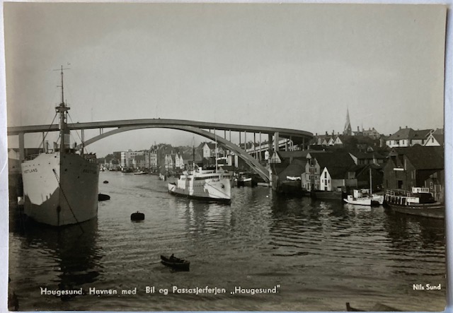HAUGESUND passasjerfergen Haugesund og Skottland ved kai