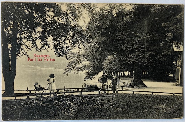 STAVANGER parti fra parken med barn br.1914