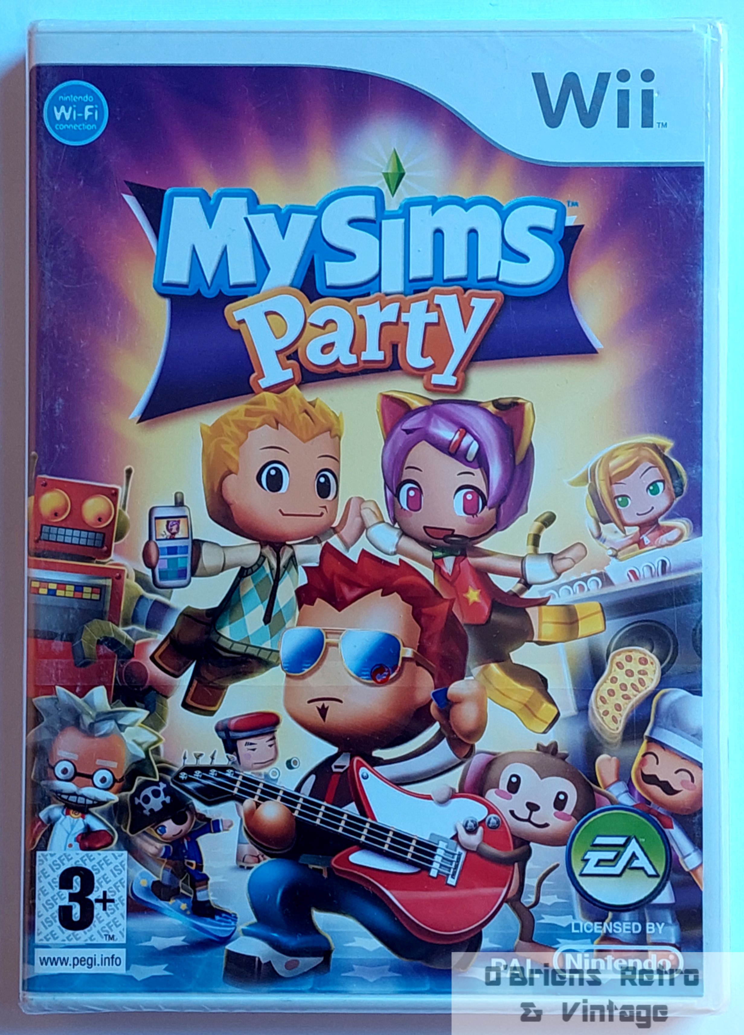 MySims Party - EA Games - Nytt og innplastet - Nintendo Wii