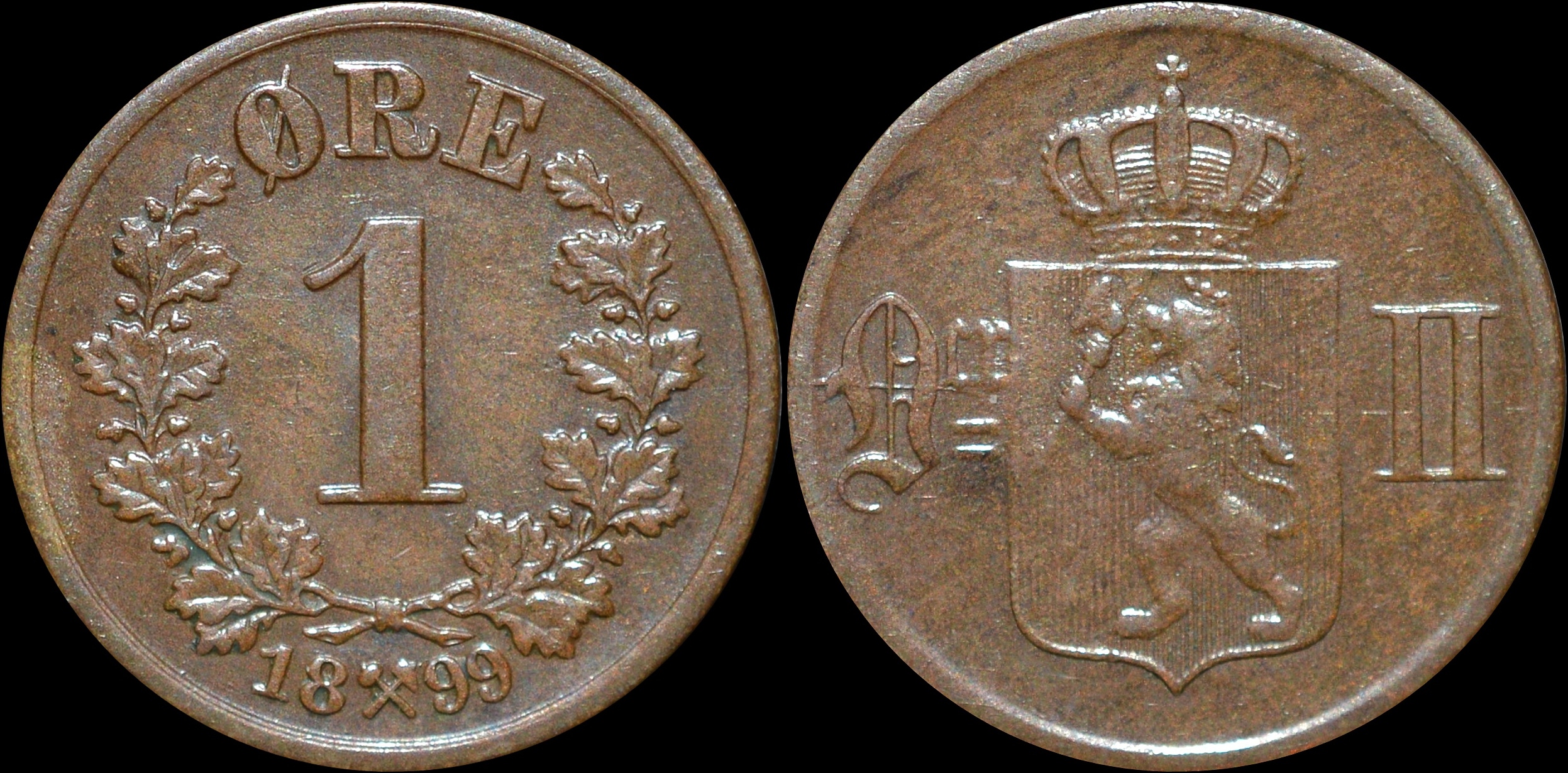 NorCollect:  1 Øre 1899